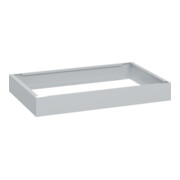 C+P auf 100mm hohem Sockel 100x800x500mm Sockelfarbe RAL 7035 Lichtgrau Material Unterbau Kunststoff