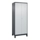 C+P Aufbewahrungsspind Classic PLUS 2 Abteile 1950 x 800 x 500 mm 7016/7035