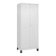 C+P Aufbewahrungsspind Classic PLUS 2 Abteile 1950 x 800 x 500 mm 9016/9016