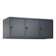 C+P Aufsatzschrank, 7016/7016 500x1200x500mm Verschluss Sicherheits-Drehriegel 3 Abteile-1