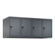C+P Aufsatzschrank, 7016/7016 500x1200x500mm Verschluss Sicherheits-Drehriegel 4 Abteile-1