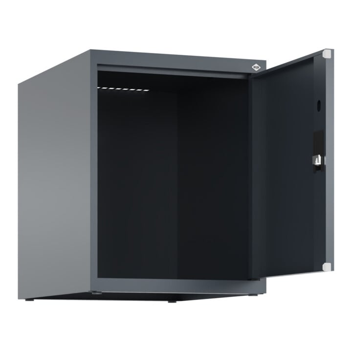 C+P Aufsatzschrank, 7016/7016 500x400x500mm Verschluss Zylinderschloss 1 Abteile
