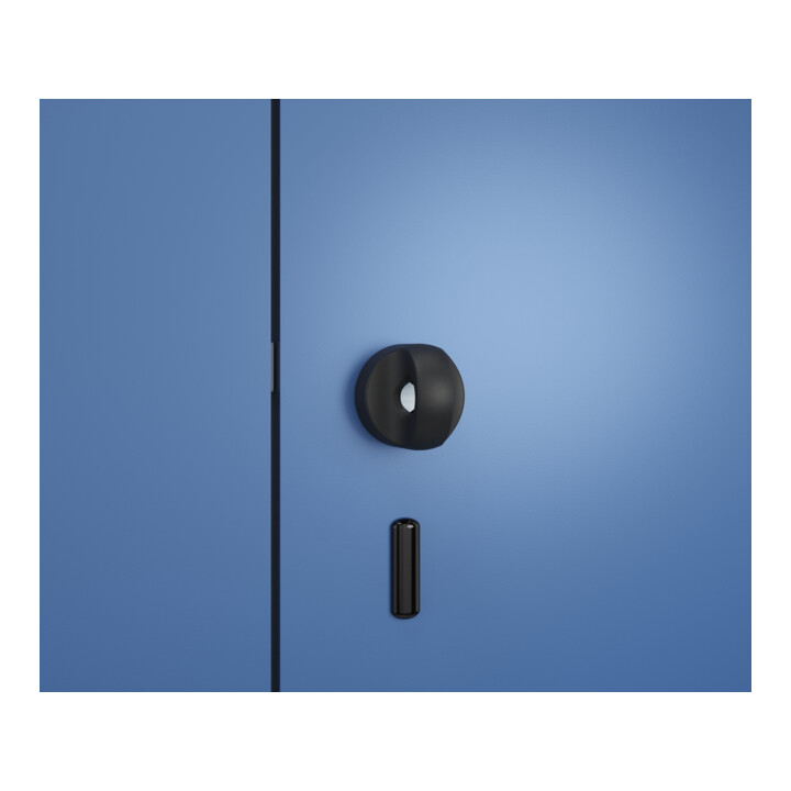 C+P Aufsatzschrank, 7016 Front RAL 7016 Anthrazitgrau Verschluss Sicherheits-Drehriegel