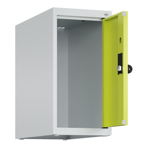 C+P Aufsatzschrank, 7035/0024 500x250x500mm Verschluss Sicherheits-Drehriegel 1 Abteile