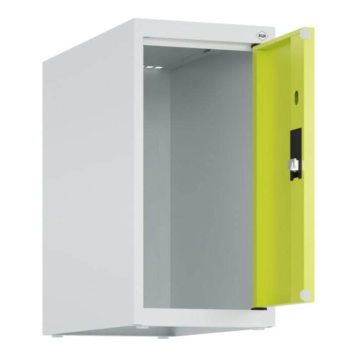 C+P Aufsatzschrank, 7035/0024 500x250x500mm Verschluss Zylinderschloss 1 Abteile