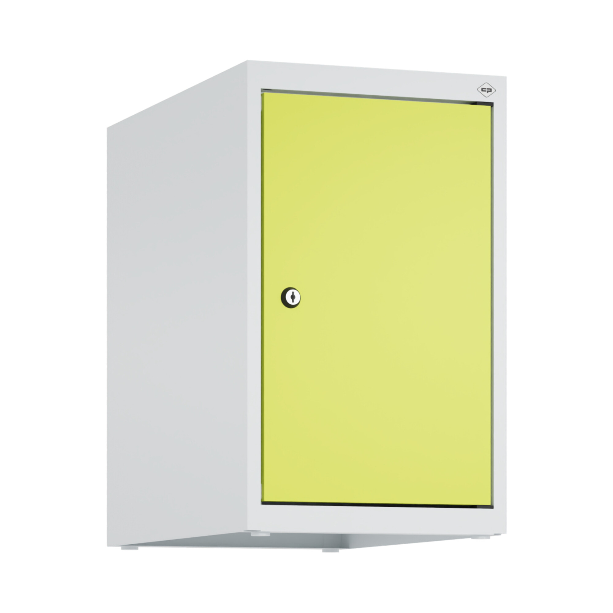 C+P Aufsatzschrank, 7035/0024 500x300x500mm Verschluss Zylinderschloss 1 Abteile ; C + P Möbelsysteme