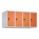 C+P Aufsatzschrank, 7035/2004 500x1000x500mm Verschluss Sicherheits-Drehriegel 4 Abteile-1
