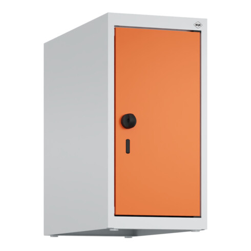 C+P Aufsatzschrank, 7035/2004 500x250x500mm Verschluss Sicherheits-Drehriegel 1 Abteile
