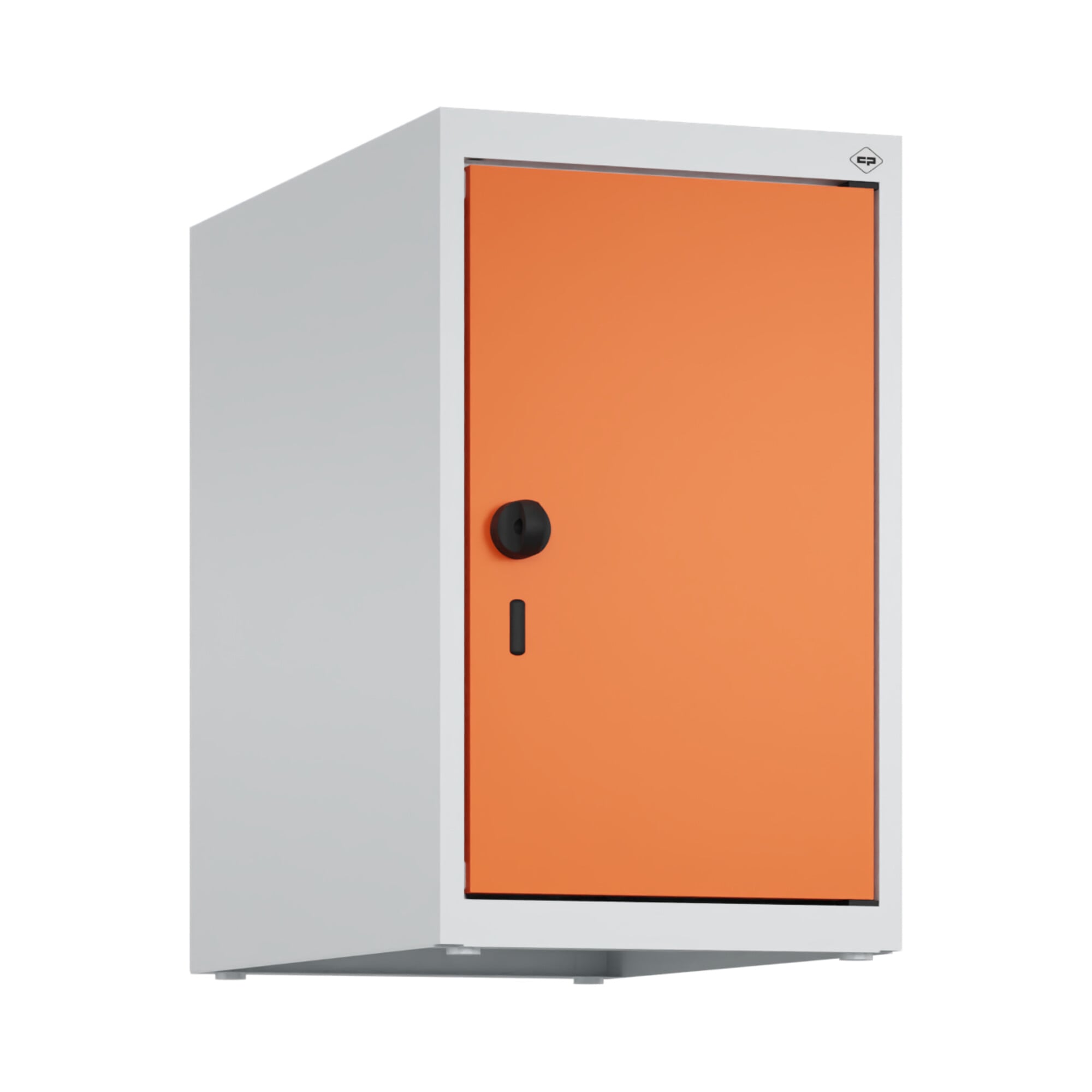 C+P Aufsatzschrank, 7035/2004 500x300x500mm Verschluss Sicherheits-Drehriegel 1 Abteile ; C + P Möbelsysteme