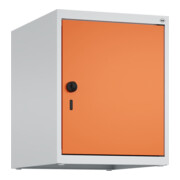C+P Aufsatzschrank, 7035/2004 500x400x500mm Verschluss Sicherheits-Drehriegel 1 Abteile