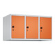 C+P Aufsatzschrank, 7035/2004 500x900x500mm Verschluss Sicherheits-Drehriegel 3 Abteile-1
