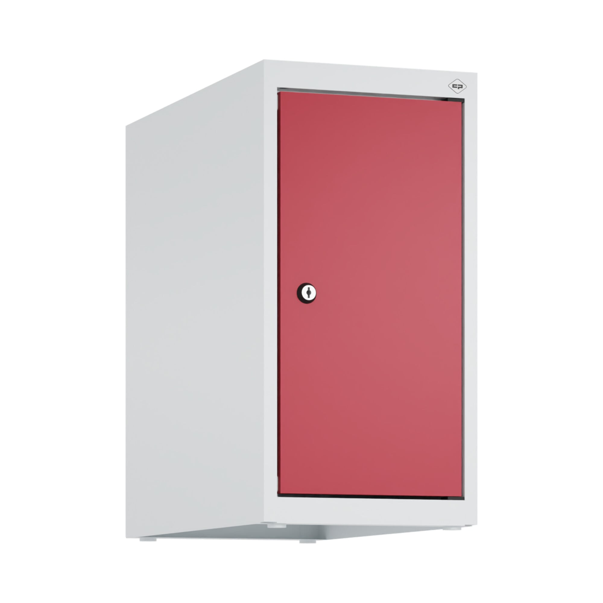 C+P Aufsatzschrank, 7035/3003 500x250x500mm Verschluss Zylinderschloss 1 Abteile ; C + P Möbelsysteme