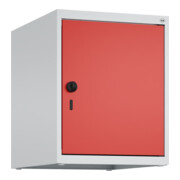 C+P Aufsatzschrank, 7035/3020 500x400x500mm Verschluss Sicherheits-Drehriegel 1 Abteile