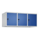 C+P Aufsatzschrank, 7035/5010 500x1200x500mm Verschluss Sicherheits-Drehriegel 3 Abteile-1