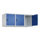 C+P Aufsatzschrank, 7035/5010 500x1200x500mm Verschluss Sicherheits-Drehriegel 3 Abteile-2