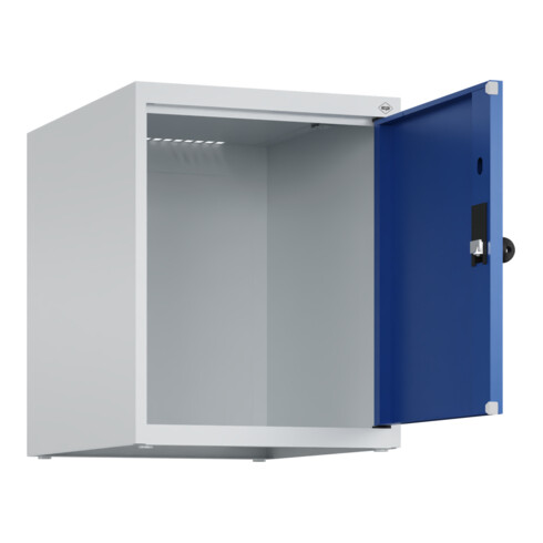 C+P Aufsatzschrank, 7035/5010 500x400x500mm Verschluss Sicherheits-Drehriegel 1 Abteile