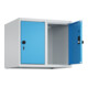 C+P Aufsatzschrank, 7035/5012 500x600x500mm Verschluss Sicherheits-Drehriegel 2 Abteile-2