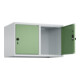 C+P Aufsatzschrank, 7035/6011 500x800x500mm Verschluss Sicherheits-Drehriegel 2 Abteile-2