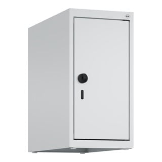 C+P Aufsatzschrank, 7035/7035 500x250x500mm Verschluss Sicherheits-Drehriegel 1 Abteile