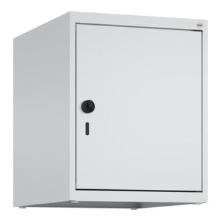 C+P Aufsatzschrank, 7035/7035 500x400x500mm Verschluss Sicherheits-Drehriegel 1 Abteile