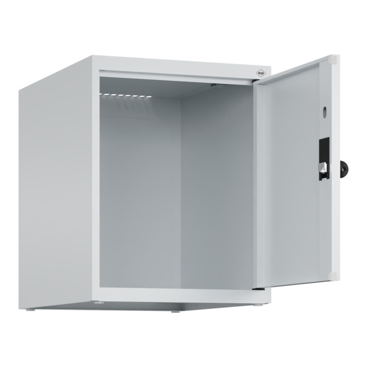 C+P Aufsatzschrank, 7035/7035 500x400x500mm Verschluss Sicherheits-Drehriegel 1 Abteile