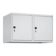 C+P Aufsatzschrank, 7035/7035 500x800x500mm Verschluss Sicherheits-Drehriegel 2 Abteile-1