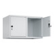 C+P Aufsatzschrank, 7035/7035 500x800x500mm Verschluss Sicherheits-Drehriegel 2 Abteile-2