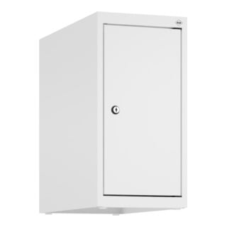 C+P Aufsatzschrank, 9016/9016 500x250x500mm Verschluss Zylinderschloss 1 Abteile