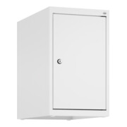 C+P Aufsatzschrank, 9016/9016 500x300x500mm Verschluss Zylinderschloss 1 Abteile