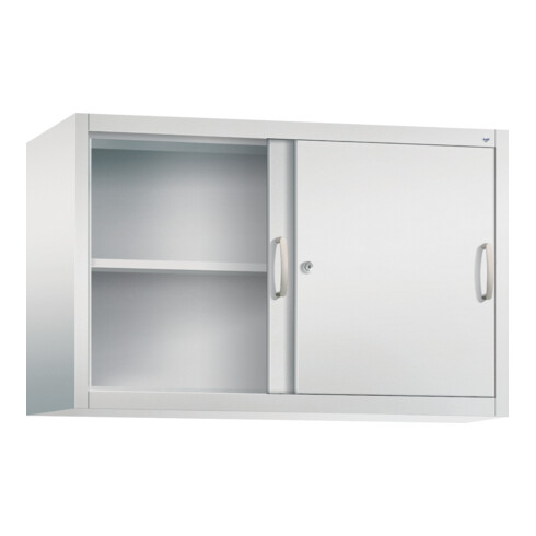 C+P Aufsatzschrank Acurado, H790xB1200xT400mm, Front Lichtgrau, Korpus Lichtgrau (2045-00)