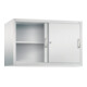 C+P Aufsatzschrank Acurado, H790xB1200xT500mm, Front Lichtgrau, Korpus Lichtgrau (2055-00)