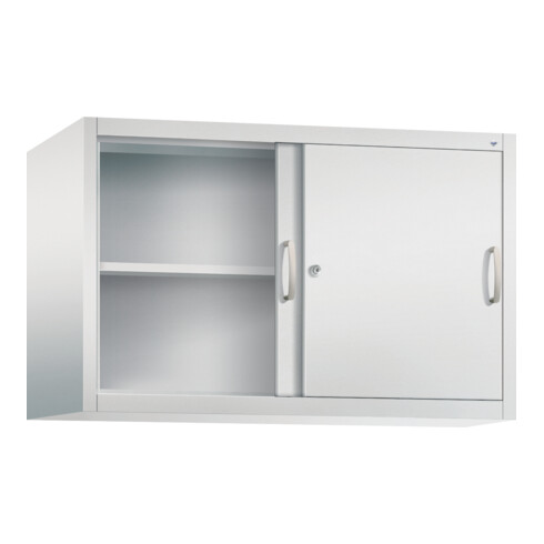 C+P Aufsatzschrank Acurado, H790xB1200xT500mm, Front Lichtgrau, Korpus Lichtgrau (2055-00)