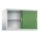 C+P Aufsatzschrank Acurado, H790xB1200xT500mm, Front Resedagrün, Korpus Lichtgrau (2055-09)