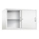C+P Aufsatzschrank Acurado, H790xB1200xT500mm, Front Verkehrsweiß, Korpus Verkehrsweiß (2055-00)