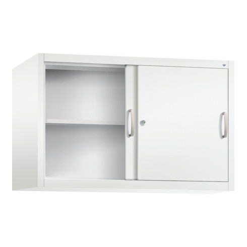 C+P Aufsatzschrank Acurado, H790xB1200xT500mm, Front Verkehrsweiß, Korpus Verkehrsweiß (2055-00)