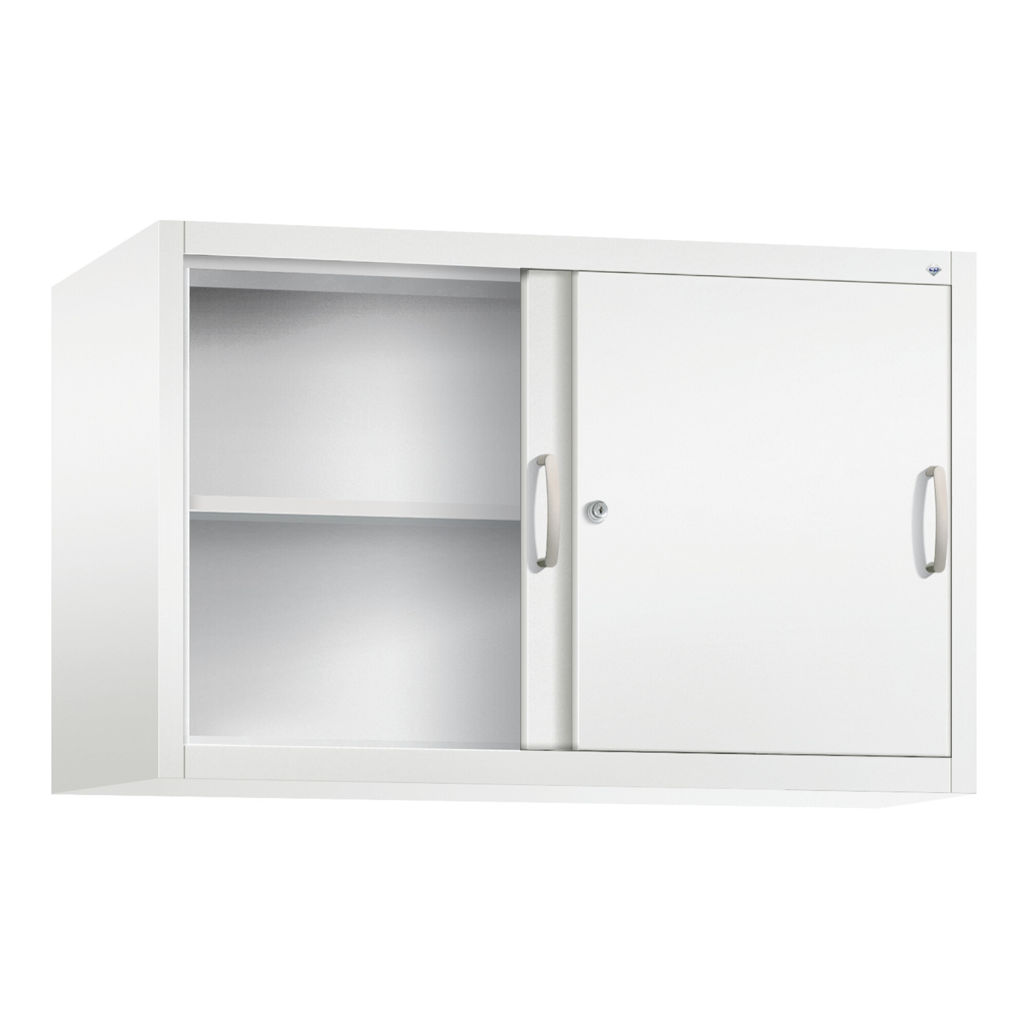 C+P Aufsatzschrank Acurado, H790xB1200xT500mm, Front Verkehrsweiß, Korpus Verkehrsweiß (2055-00) ; C + P Möbelsysteme