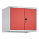 C+P Aufsatzschrank Classic PLUS, 2 Abteile, 500x600x500mm, 7035/3020 Verschluss Sicherheits-Drehriegel-1