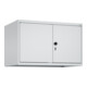 C+P Aufsatzschrank Classic PLUS, 2 Abteile, 500x800x500mm, 7035/7035 Verschluss Sicherheits-Drehriegel-1