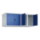 C+P Aufsatzschrank Classic PLUS, 4 Abteile, 500x1200x500mm, 7035/5010 Verschluss Sicherheits-Drehriegel-2