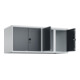 C+P Aufsatzschrank Classic PLUS, 4 Abteile, 500x1200x500mm, 7035/7016 Verschluss Sicherheits-Drehriegel-2