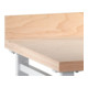 C+P Bord déroulable pour plan de travail Table de travail, H140xL1500xP12mm-1
