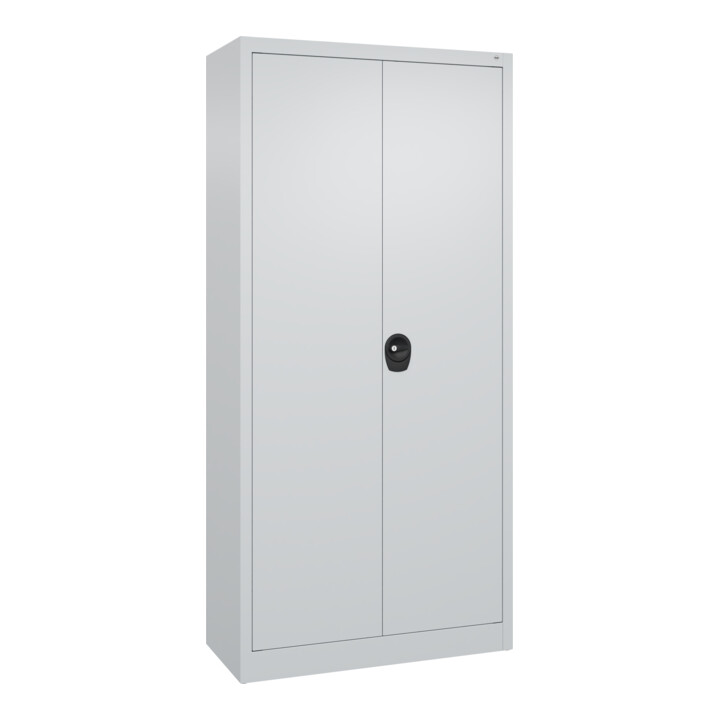 C+P Büro-Flügeltürenschrank Basis PLUS, 1950x930x400mm, 7035/7035