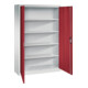 C+P Büroschrank Acurado, 1950x1200x400mm, 7035/3003-1