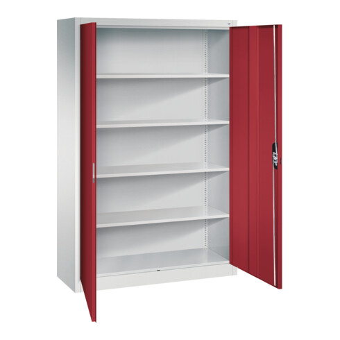 C+P Büroschrank Acurado, 1950x1200x400mm, 7035/3003