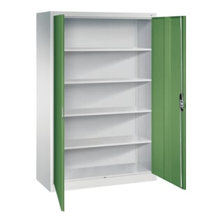 C+P Büroschrank Acurado, 1950x1200x500mm, 7035/6011