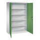 C+P Büroschrank Acurado, 1950x1200x500mm, 7035/6011-1