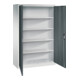 C+P Büroschrank Acurado, 1950x1200x500mm, 7035/7016-1