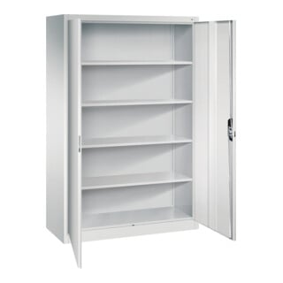 C+P Büroschrank Acurado, 1950x1200x500mm, 7035/7035