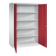 C+P Büroschrank Acurado, 1950x1200x600mm, 7035/3003-1