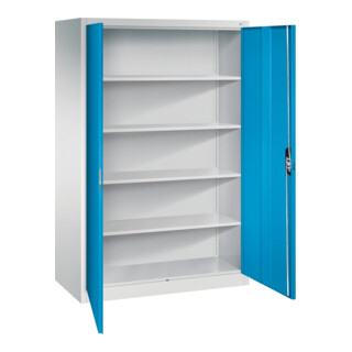 C+P Büroschrank Acurado, 1950x1200x600mm, 7035/5012